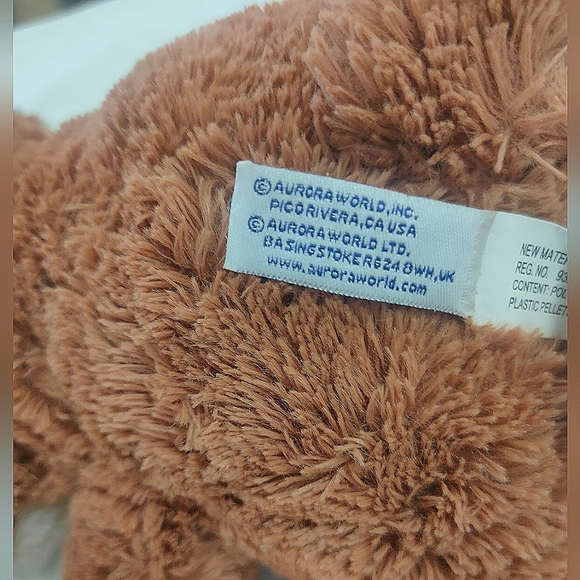 Aurora Stuffed Animal Taddle Toes Trickster Fox 10 Inch Brown Plush Kids Toy Gif - Picture 2 of 5